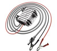 UTTASU Convertidor de corriente continua de 12 V/24 V a 30 V 3,5 A para Starlink Mini, convertidor de voltaje de 105 W con IP68 resistente al agua para caravanas, camiones, exteriores, incluye pinzas
