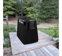 UTTASU Cubierta de bomba de agua para exteriores para bombas de chorro y pozo, tela Oxford 600D, protección contra la intemperie, 30 x 50 x 75 cm, color negro