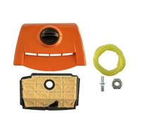 UTTASU Cubierta de filtro de aire con elemento para motosierra Stihl MS193T MS193TC MS194T, sustituye a 1137-140-1903, kit de pieza de repuesto naranja