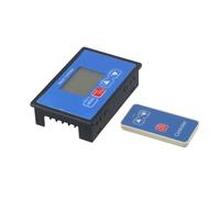 UTTASU DC 6.5-55V 30A PWM Motor Controlador de Motor Brush con mando a distancia, arranque lento/parada, ajuste de tiempo, indicador de velocidad 0-100%, 1 unidad