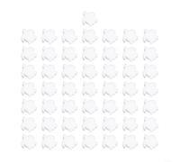 UTTASU Esponja absorbente de aceite para mantenimiento de piscina, spa, filtro de bañera de hidromasaje, sistema de tratamiento de agua, blanco, juego de 50 piezas