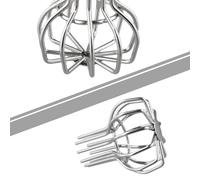 UTTASU Filtro de acero inoxidable para tuberías de drenaje de techo, filtro de malla de globo, diseño antiobstrucciones, opciones de diámetro de 50/75/110/160/200 mm, grado 201