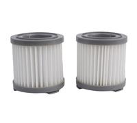 UTTASU Filtro de aspiradora reutilizable lavable para aspiradora inalámbrica John Lewis JL21EB y JL14IW (paquete de 2), plástico + papel de filtro, blanco y negro