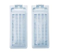 UTTASU Filtro de pelusa de repuesto para lavadora Haier HWT60AW1 / HWT70AW1 / HWT80AW1 / HWMSP60 / HWMSP70 - 2 unidades, 6.1 x 2.5 pulgadas, fácil de instalar, alta precisión