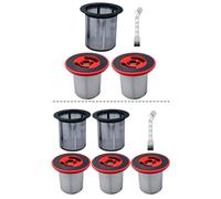 UTTASU Filtro de repuesto para aspiradora Bosch Unlimited Serie 7, para 12040193, BKS711XXL, BBS711W, prefiltro lavable de acero inoxidable y filtro principal de microvellón, filtración de 2 etapas