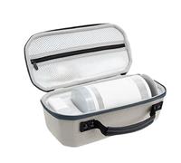 UTTASU Funda rígida de viaje para Samsung The Freestyle Beamer, 27,5 x 14 x 13 cm, resistente a los golpes, ligera, con compartimento para cables y accesorios, color gris