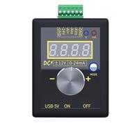 UTTASU Generador de señal de voltaje digital 4-20mA 0-10V transmisor de corriente SG-002 con pantalla LCD para depuración de PLC
