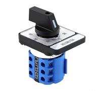 UTTASU Interruptor de 20 A hacia adelante y hacia atrás para autocaravanas, barcos, autobús, 4/7 niveles ajustables, compacto y portátil para una alimentación fiable en exteriores (7ª marcha)