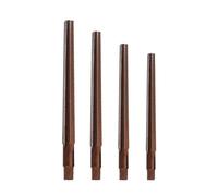 UTTASU Juego de 4 escariadores de mano de pines cónicos, grado cónico 1:50, 4 mm, 5 mm, 6 mm, 8 mm, herramientas de escariado manual HSS para mecanizado CNC y ajuste de precisión