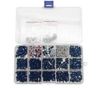 UTTASU Juego de 520 tornillos RC para modelos RC, cochecitos y coches de curso corto, accesorios de fijación surtidos con caja, varios tamaños para reparación y mantenimiento