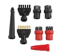 UTTASU Juego de 8 accesorios para limpiador de vapor Kärcher SC1 SC2 SC3 SC4 SC5 resistente a altas temperaturas ABS y nailon cepillos y boquillas para cocina y baño