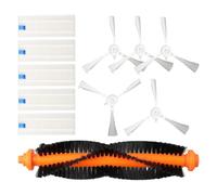UTTASU Juego de cepillos y filtros de repuesto compatibles con Rowenta X-Plorer Serie 20/40/45/50, cepillos laterales para RR687 RR7275 RR8227, accesorios para robot aspirador para limpieza profunda