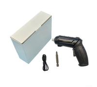 UTTASU Juego de destornilladores eléctricos con batería de litio de 3.6 V, carga USB-C, ajuste de velocidad continuo, rotación hacia adelante, reversa, agarre ergonómico, antideslizante, 47 puntas de