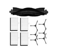UTTASU Juego de repuestos para robot aspirador Monsga MS1 MAX con cepillo principal, cepillos laterales y filtros HEPA para una limpieza profunda en las esquinas y una mejor calidad del aire en el