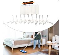 UTTASU Kit de cepillo lateral y filtro para Rowenta Explorer 20 Series RG687 RR682 RR687 RR688, incluye 1 cepillo principal, 10 cepillos laterales, 5 filtros, repuesto ZR720002