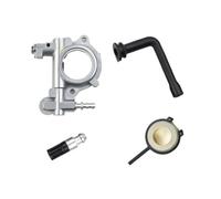 UTTASU Kit de engranaje sin fin de bomba de aceite con filtro de aceite y línea de aceite para motosierras STIHL MS260, MS240, M40, M60, 024, 026, pieza de repuesto C 1121 007 1043, 1121 640 3203