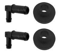 UTTASU Kit de vástago y buje del tanque de combustible - OEM 532003645, 3645J, 532124952 - Se adapta a cortacésped Craftsman y Roper, 4 piezas