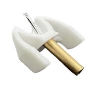 UTTASU Lápiz capacitivo de repuesto para tocadiscos Stanton N520 520.V3 N505 500 Series, para cartuchos de fonógrafo Astatic Fidelitone Radio Shack Recoton, color blanco
