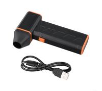 UTTASU Limpiador de aire comprimido eléctrico F31 para turbo soplador, 130000 RPM, 120 W, 3 niveles de velocidad, recargable con 2500 mAh, removedor de polvo portátil para teclado y cámara