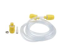 UTTASU Manguera de agua de repuesto con conector para limpiador de extracción en spray Kärcher Puzzi 8/1 y 10/1, manguera de 2,5 m, incluye conector amarillo y boquilla como accesorio número de pieza