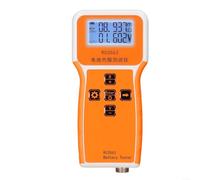 UTTASU Medidor de resistencia interno para baterías de iones de litio, comprobador digital de voltaje y resistencia con control inteligente, medidor preciso para el mantenimiento de la batería y la