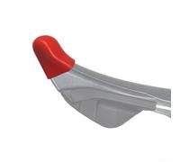 UTTASU Mejora tu bicicleta con 8 fundas de goma de silicona para palanca de freno de desviador de mano (rojo)