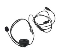 UTTASU Micrófono PTT de 2 pines para radios Kenwood y Baofeng, para series TH-F6/F7/G71/K2, TK-208/370/2100, UV-5R/82, PX333/888, TC-268/368, KG-699E