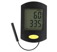 UTTASU Monitor de bicicleta estática Velocímetro con pantalla LCD para bicicletas estacionarias ¨C 3.7 x 2.4 pulgadas Digital Fitness Tracker, CR2032 funciona con pilas, pieza de repuesto de plástico