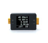 UTTASU Monitor de potencia 25A para batería LIPO 8-150V con conector XT60, medición de corriente, voltaje y potencia en tiempo real, medición bidireccional, compatible con modelos de aviones