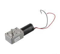 UTTASU Motor de engranajes DC 12 V 24 V de alto par eléctrico para automatización de electrodomésticos Smart Papelera cortinas reversibles engranajes metálicos (12 V 80 rpm)