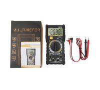 UTTASU Multímetro digital recargable SZ818 para voltaje CA/CC y detección NCV con pantalla LCD y prueba de capacidad hFE