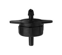 UTTASU Paquete de 100 goteros compensadores de presión para riego de césped, jardín y agricultura ¨C 2L/H, 4L/H, 8L/H, conexión de tubo de 4 mm, plástico, azul/amarillo/negro