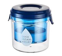 UTTASU Para yogur griego casero, separador de suero de leche, kit de máquina de queso, 1 filtro, 1 caja cerrada de doble capa para hacer queso de primavera