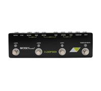 UTTASU Pedal Looper para MOSKYaudio 3 Loop Box, pedal de efectos de guitarra con True Bypass, grabación en bucle múltiple y silenciador de sintonizador, color negro