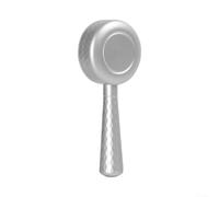 UTTASU Pomo de palanca de vapor de aluminio para máquinas de café Barsetto 02 y 02S, fácil instalación (plateado)