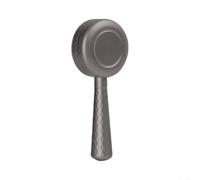 UTTASU Pomo de palanca de vapor de aluminio para máquinas de café Barsetto 02 y 02S, fácil instalación (gris)