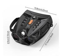 UTTASU Prismáticos digitales 4K con pantalla IPS HD de 4 pulgadas, zoom digital, rango de visión de 800 m, batería de 5000 mAh para aventuras al aire libre, observación de vida silvestre