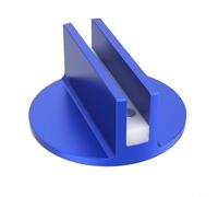 UTTASU Ranurado magnético para gato Pad para la mayoría de vehículos con soldadura de 3 pulgadas, diseño seguro antideslizante para un soporte seguro del gato de elevación del coche (A)