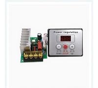 UTTASU Regulador de voltaje digital SCR de 4000 W, regulador de temperatura y regulador de temperatura con pantalla, control preciso para calefacción de motor ligero, regulador de potencia electrónico