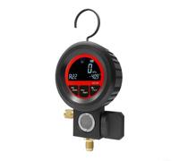UTTASU RV-516 Manómetro Digital para Sistemas de Refrigeración, Prueba de Vacío y Detección de Fugas, Compatible con R22 R32 R410A R134a, Pantalla LCD, Rango de Medición -101 A 6000 KPa