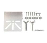 UTTASU Soporte de montaje de canalón de metal compatible con Eufy para SoloCam S340 E30 para una configuración segura de cámara solar al aire libre