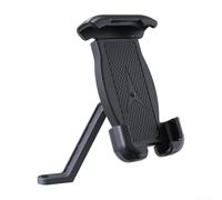 UTTASU Soporte de teléfono para motocicleta con liberación de un segundo para un fácil acceso durante los paseos (espejos retrovisores)