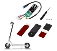 UTTASU Tablero de instrumentos eléctrico con cubierta para Xiaomi M365/1S/PRO/PRO2/MI3, panel mejorado con placa de circuito, construcción de plástico y metal, fácil instalación