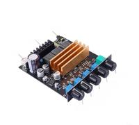 UTTASU TPA3221 Placa Amplificadora Para Sonido HiFi Para Sistema 2.1 | 2,1 canales inalámbricos 5,0 200 W; salida de subwoofer 100 W x 2 AUX 3,5 mm; guía de contacto limpia