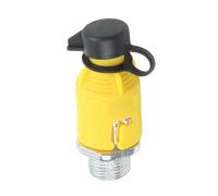 UTTASU Válvula de drenaje de aceite 3/8-18 NPTF cambio rápido para Craftsman Cadet Troy-Bilt Tecumseh cortacésped tractor sustituye 125-508 751-10517A
