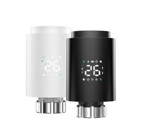 UTTASU Válvula termostática inteligente para radiador Tuya y Zigbee, programable con control de aplicación para calefacción del hogar