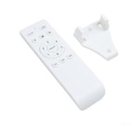 UTTASU Ventilador de techo con mando a distancia para motor CC de 6 niveles, 24 V, 35 W, con control de luz, temporizador de retorno hacia adelante, 1H, 2H, 4H, fácil instalación (A)