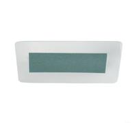 UTTASU Visualizador de líneas de campo de 50 mm para lámina para representación de campos electrostáticos para investigación y educación, plástico ABS amarillo (verde 30 x 50 mm)