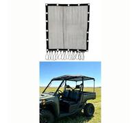 UTV Parasol de Cubierta Superior de Red para Yamaha Big Bear 90 EPS 1990-2021 2022 2023 2024 2025 2026+, Transpirable Malla para Techo Protección Solar Top Ventana Net,A/2 Doors