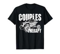 UTV Parejas Terapia UTV Equitación Lado A Lado Offroad Mudding Camiseta